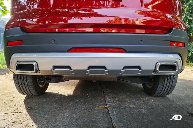 2021 Ford Territory Trend exterior faux exhaust pipes Philippines