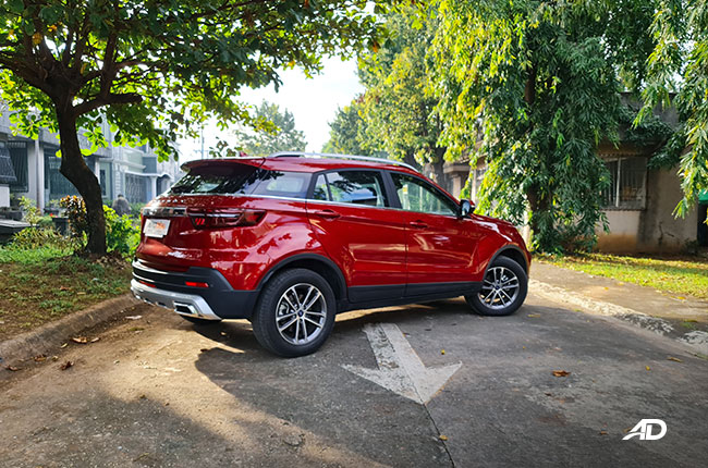 2021 Ford Territory Trend exterior quarter rear Philippines
