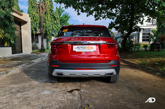 2021 Ford Territory Trend exterior rear Philippines