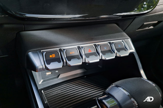 2021 Ford Territory Trend interior buttons Philippines