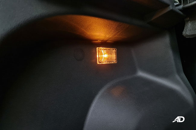 2021 Ford Territory Trend interior cargo area map light Philippines