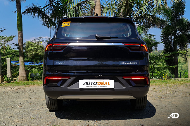 2021 Geely Okavango exterior rear Philippines 