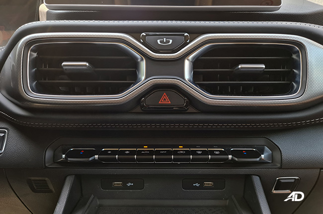 2021 Geely Okavango interior air vents Philippines
