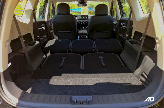 2021 Geely Okavango interior cargo area Philippines
