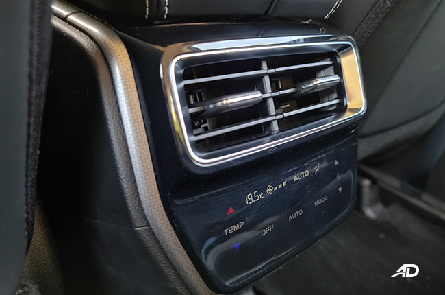2021 Geely Okavango interior rear climate control Philippines