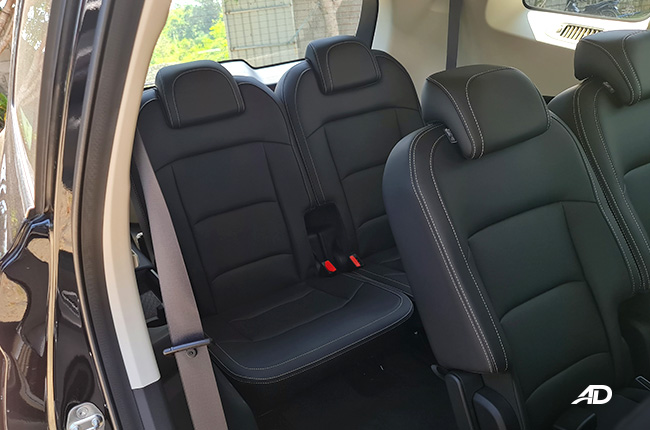 2021 Geely Okavango interior third-row seats Philippines