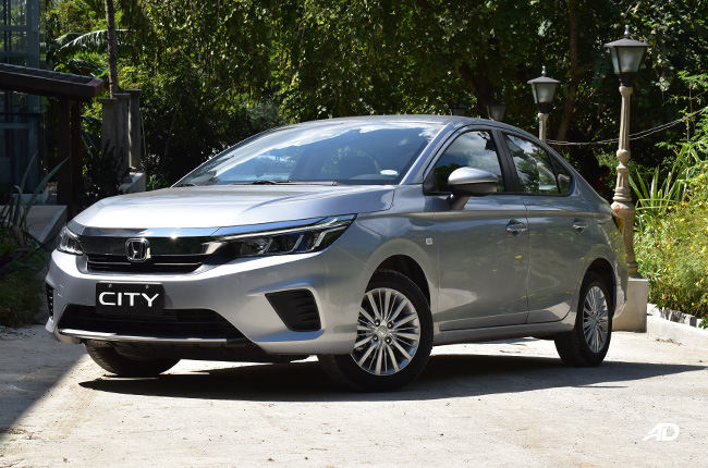 2021 Honda City exterior quarter front Philippines