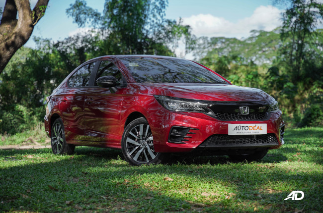 2021 Honda City exterior quarter front Philippines
