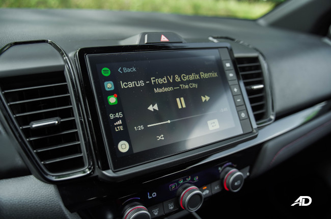 2021 Honda City Hatchback Philippines 8-inch infotainment system