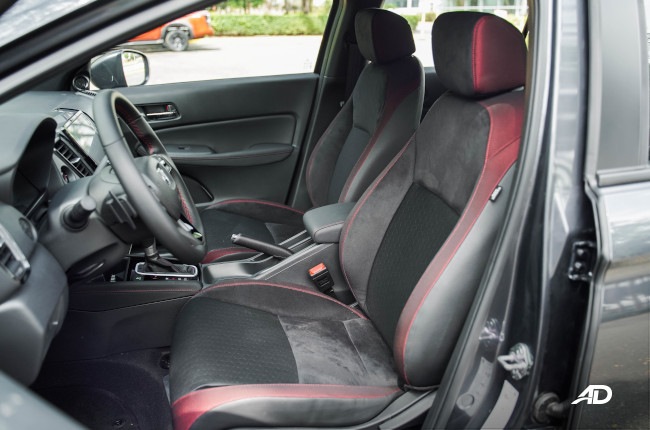 2021 Honda City Hatchback Philippines interior front seats 