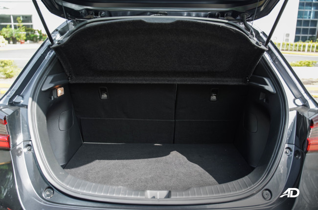 2021 Honda City Hatchback Philippines rear cargo area