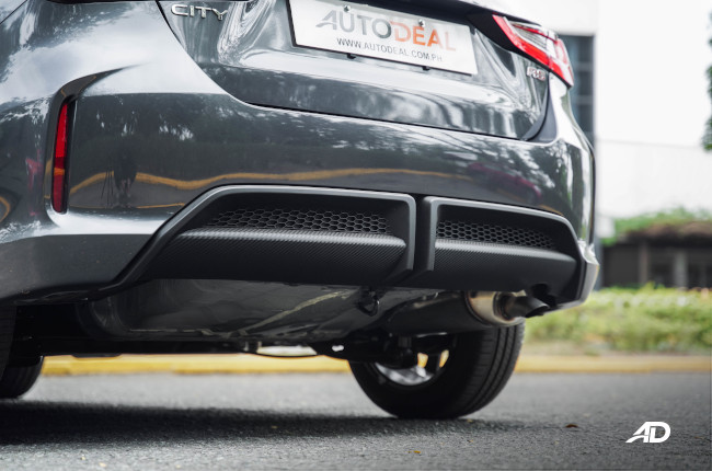 2021 Honda City Hatchback Philippines rear diffuser
