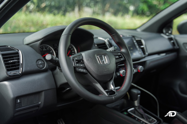 2021 Honda City Hatchback steering wheel