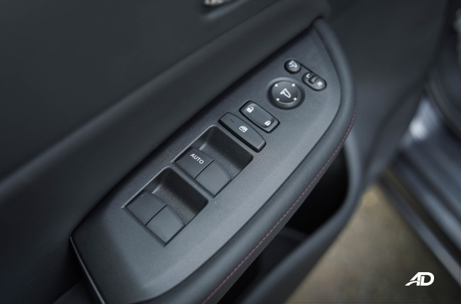 2021 Honda City Hatchback window switches