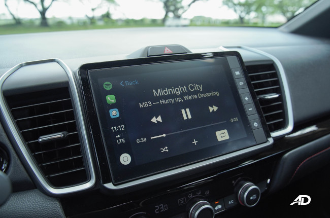 2021 Honda City interior infotainment system Philippines