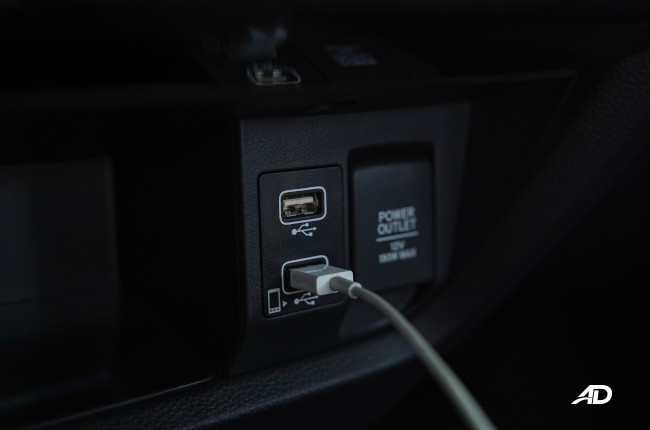 2021 Honda City interior USB ports Philippines