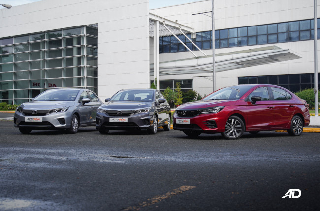 2021 Honda City Lineup S, V, RS Philippines 