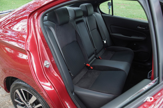 2021 Honda City Rear seats 