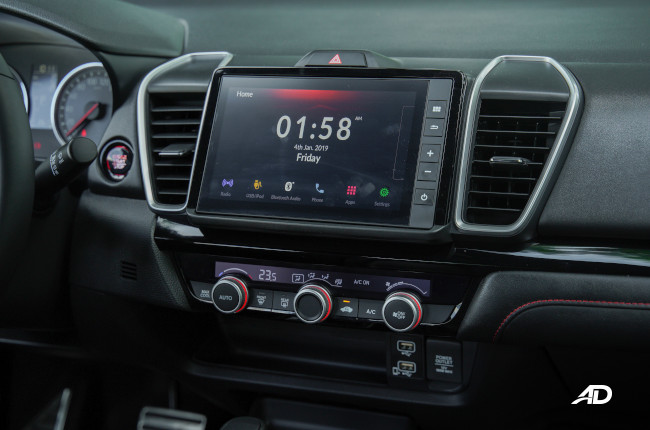 2021 Honda City RS Interior Infotainment system