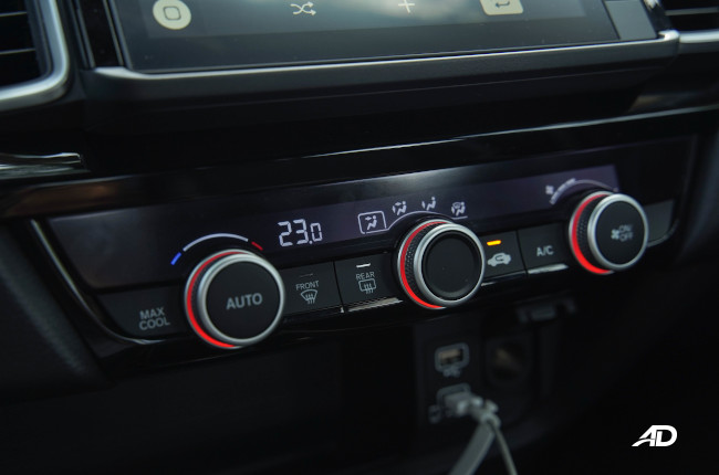 2021 Honda City RS Philippines climate control