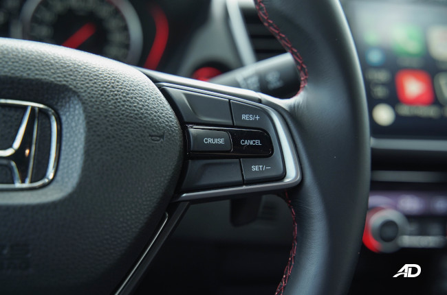 2021 Honda City RS Philippines interior cruise control