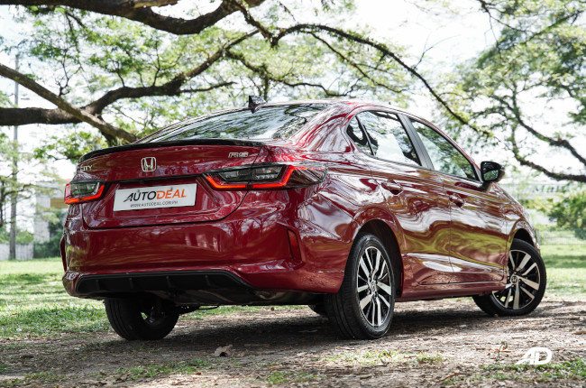 2021 Honda City RS Philippines rear quarter
