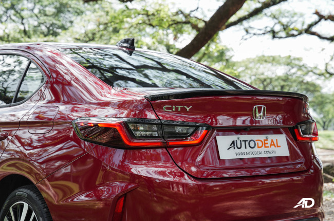 2021 Honda City RS Philippines rear trunk