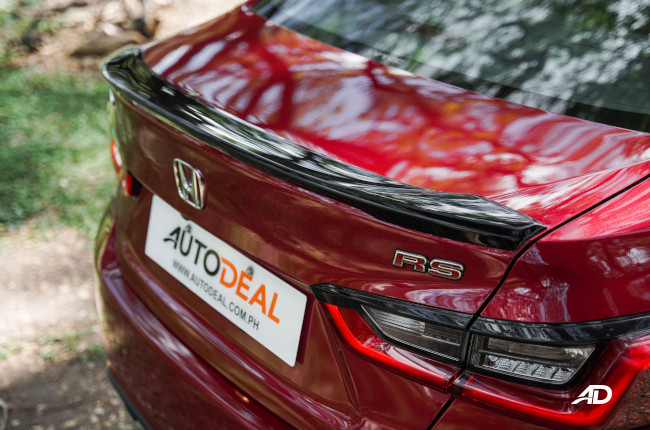 2021 Honda City RS Rear ducktail spoiler