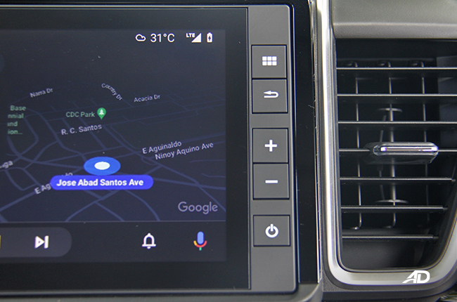 2021 Honda City V interior infotainment screen buttons Philippines