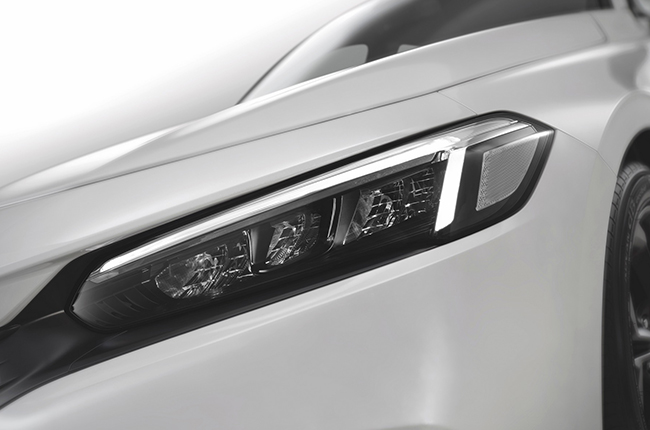 2021 Honda Civic exterior headlights