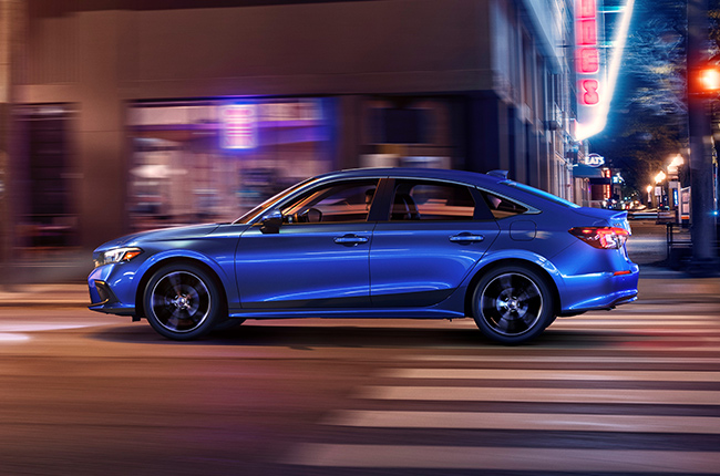 2021 Honda Civic exterior side