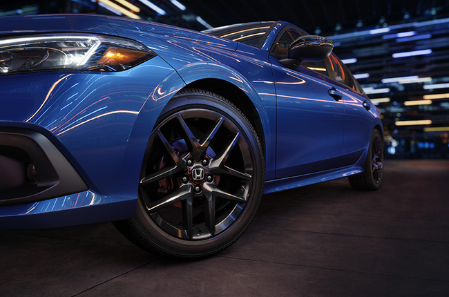 2021 Honda Civic exterior wheels