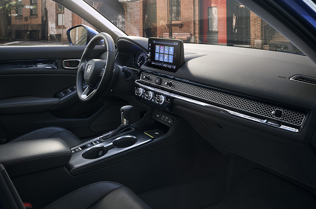 2021 Honda Civic interior dashboard 
