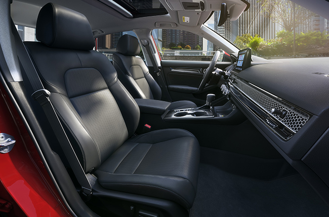 2021 Honda Civic interior front seats
