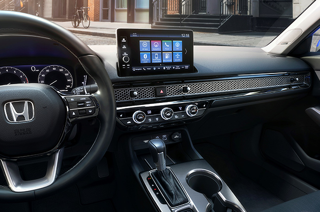 2021 Honda Civic interior infotainment system