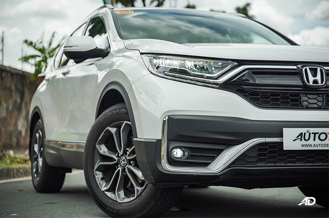 2021 Honda CR-V 2.0 S CVT close up headlights and foglights