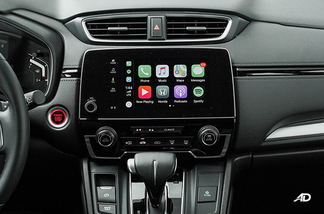2021 Honda CR-V 2.0 S CVT test drive 7-inch infotainment system philippines