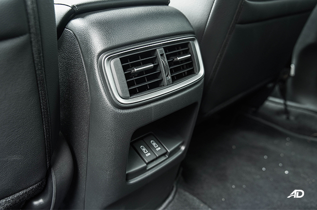 2021 Honda CR-V 2.0 S CVT test drive rear air vents