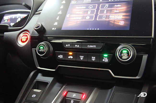 2021 Honda CR-V interior climate control Philippines