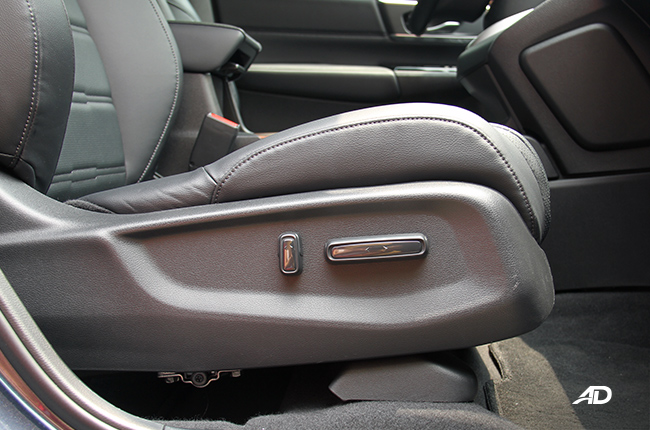 2021 Honda CR-V interior power-adjustable seats Philippines