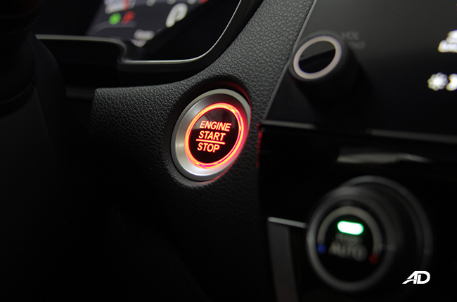 2021 Honda CR-V interior push-start button Philippines