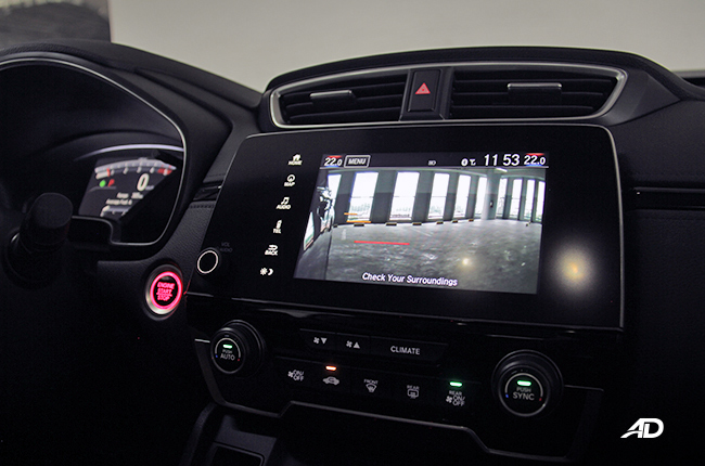 2021 Honda CR-V interior reversing camera Philippines
