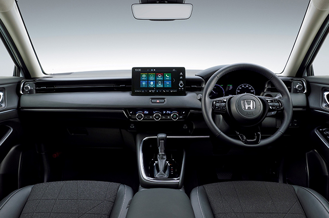 2021 Honda HR-V interior dashboard