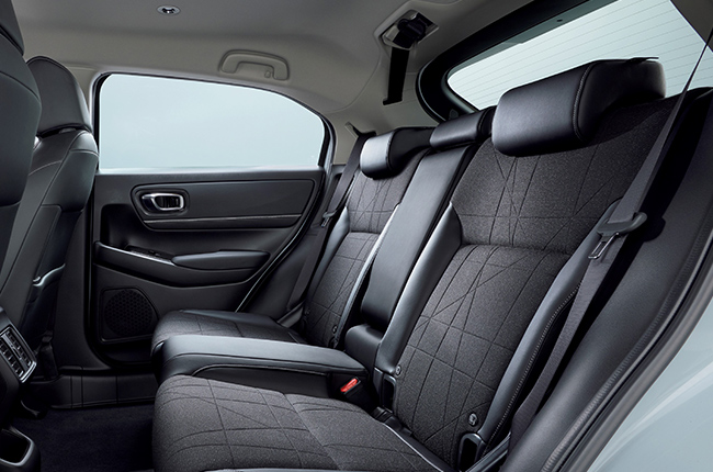 2021 Honda HR-V interior rear seats