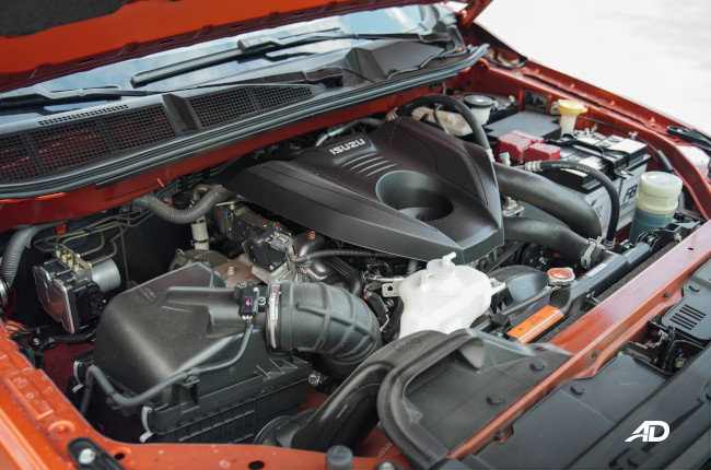 2021 Isuzu D-MAX LS-E Philippines 3.0-liter engine