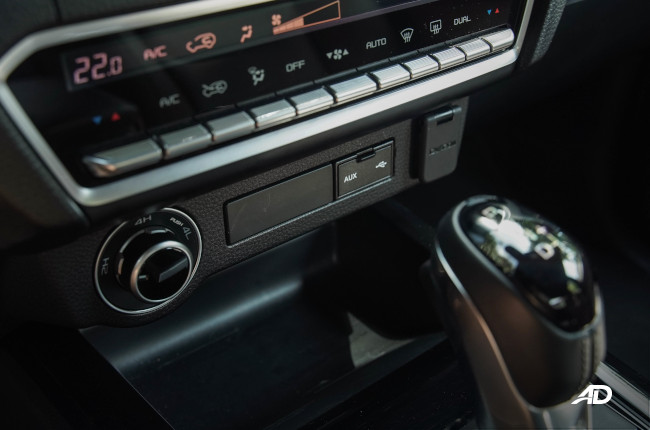 2021 Isuzu D-MAX LS-E Philippines center stack