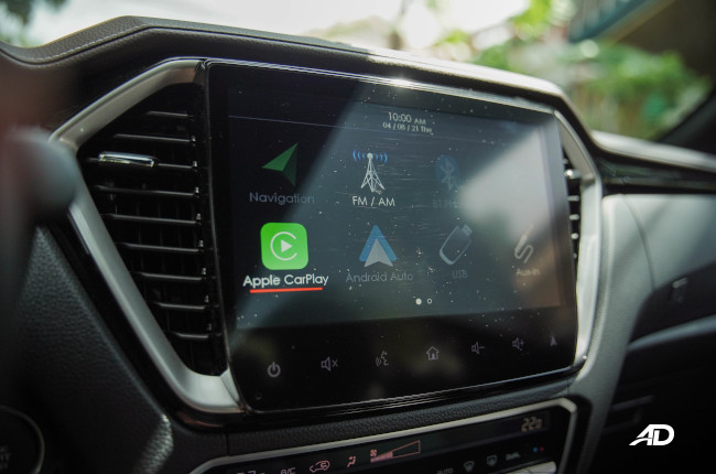 2021 Isuzu D-MAX LS-E Philippines infotainment system home screen
