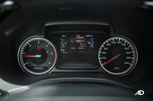 2021 Isuzu D-MAX LS-E Philippines instrument cluster