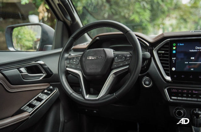 2021 Isuzu D-MAX LS-E Philippines steering wheel