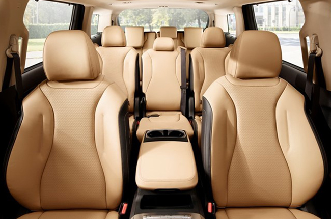 2021 Kia Carnival interior seats